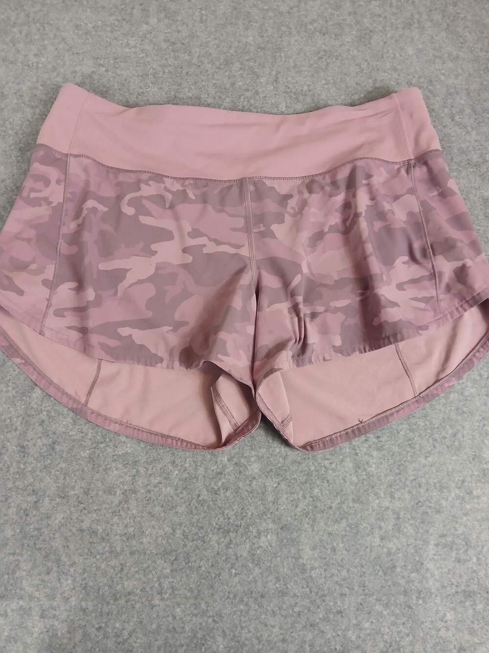 Lululemon Speed Up High-Rise Short 4" Heritage 365 Camo Brier Rose Multi Size 14